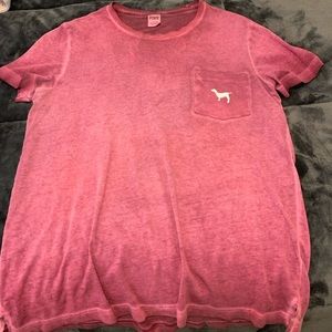 PINK WATER RESISTANT TEE SHIRT
